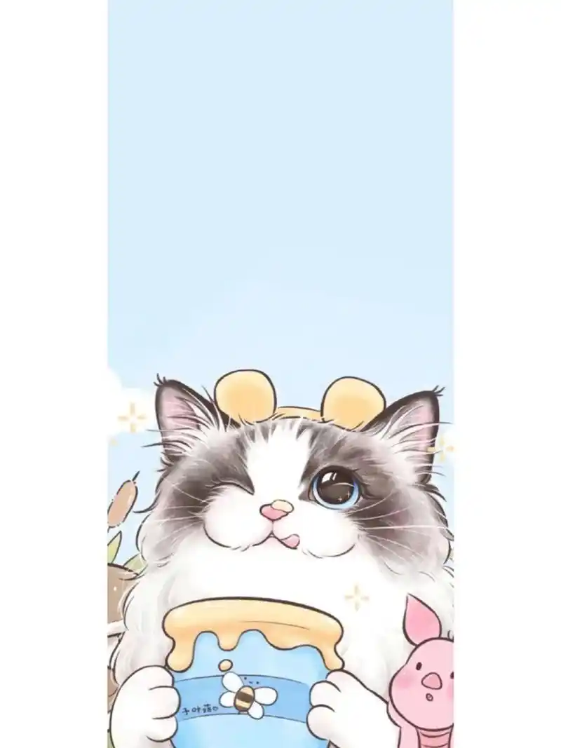 可爱小猫咪卡通壁纸