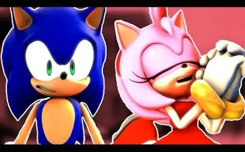 索尼克与艾米 罗斯之城 | 索娜米 | 动画sfm | 范杜布 | 混沌的遗产