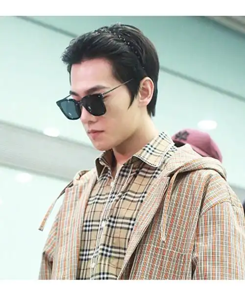 若冠rg发箍男潮夏天隐形留长发压发头箍女洗脸发卡男士运动发带绑发