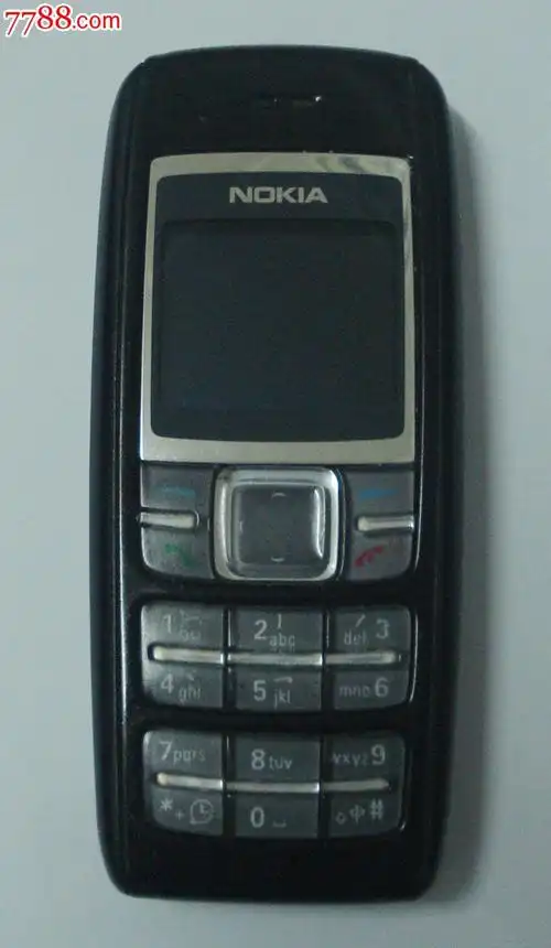 怀旧收藏影视道具二手nokia/诺基亚1600直板彩屏手机