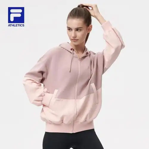 filaathletics斐乐乐江疏影同款女子外套2021年冬季运动茄克