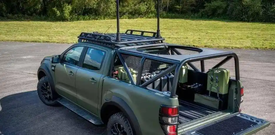 福特入门级皮卡,军用版霸气不输猛禽,车顶带"路由器"_搜狐汽车_搜狐网