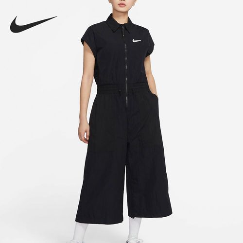 nike/耐克官方正品夏季新款女子运动休闲连体衣套装dr5627-010