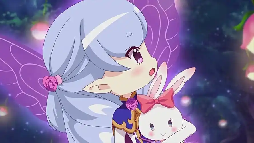 小花仙第三季 没黑化之前的小时候的芬妮 自截