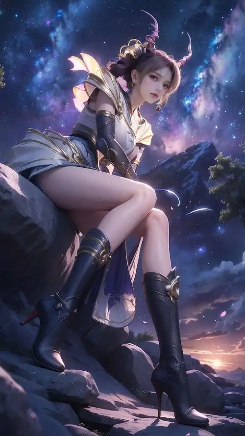 动漫女神|《王者荣耀》孙尚香ai手机壁纸:作为一个射手,包含位移技能