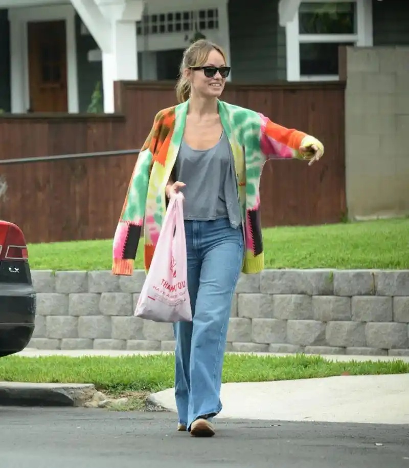 olivia wilde 在洛杉矶外出街拍.#欧美街拍