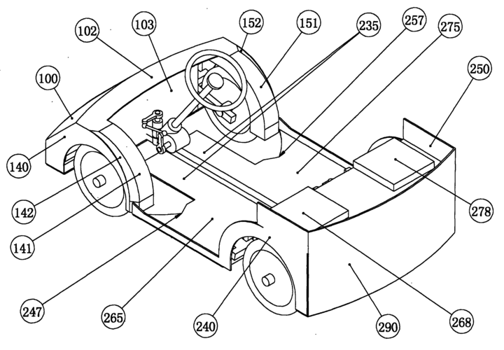cn101439660a_铰接式四轮车失效