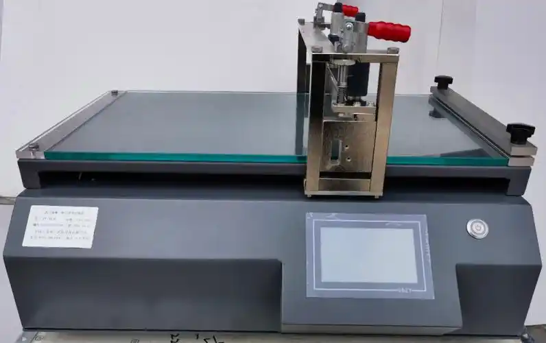 中仪触摸屏控制刮膜机