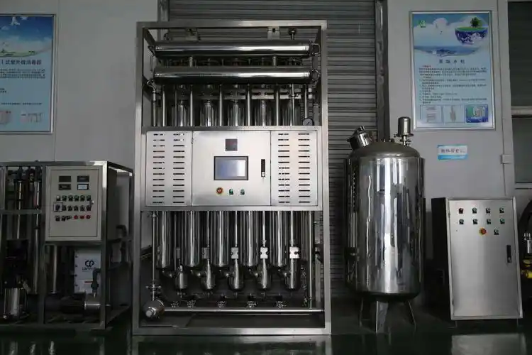 天津注射用水列管多效蒸馏水机