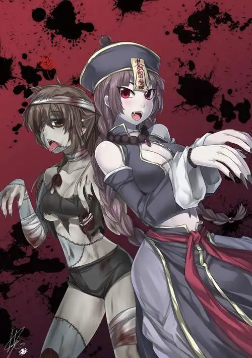 zombie x 殭屍插画图片壁纸