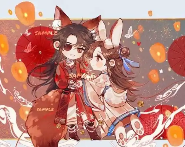 天官赐福花怜与君山结婚图怜怜很娇羞三郎太温柔