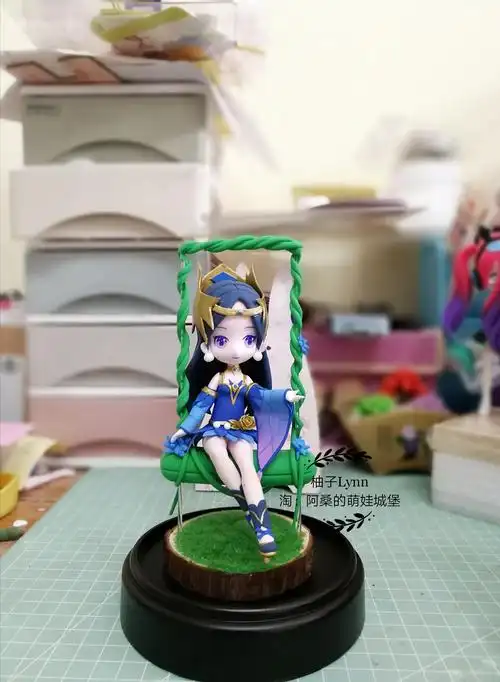 阿桑王者貂蝉仲夏夜之梦圣诞恋歌绝世舞姬手办模型潮玩盲盒