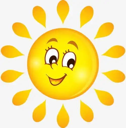 可爱头像太阳图片