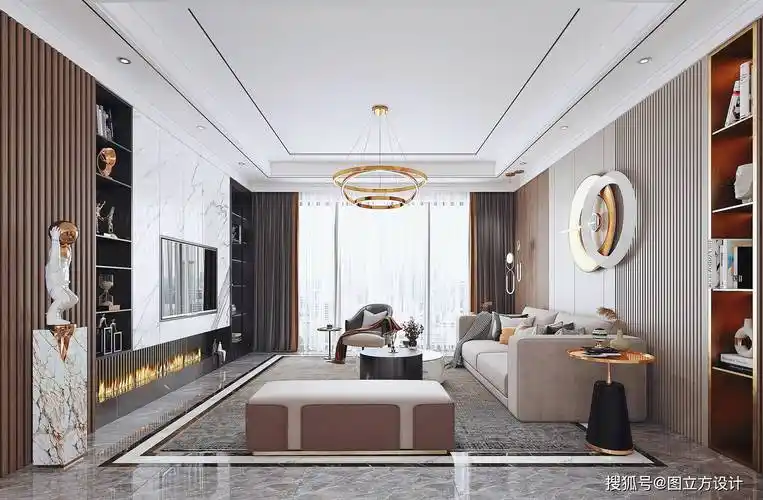 现代客厅装修效果图,太吸引眼球了!