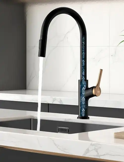 日本卫浴toto轻奢黑色抽拉式厨房水龙头冷热水洗菜盆水槽洗碗池面盆水