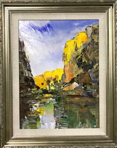 上海中外文化艺术交流协会美术馆开幕画展画家作品