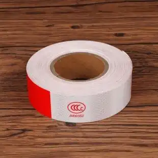 3c反光贴盒装反光标货车检车年检反光纸红白警示标车身反光标识