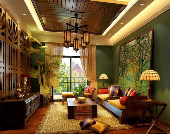 东南亚风格装修效果图