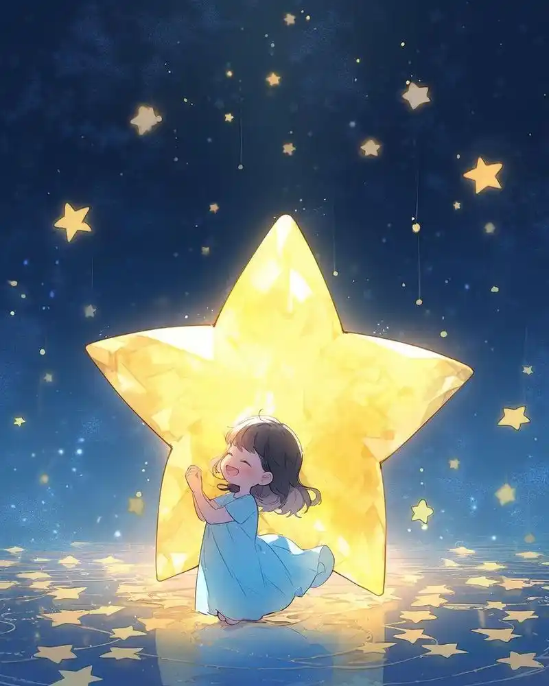 抱星星的女孩  喜欢哪一个呢?