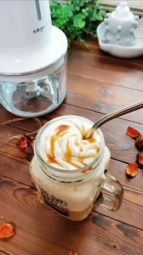 焦糖咖啡星冰乐成品图