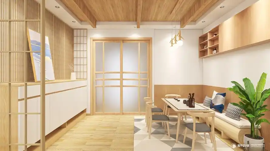 日式风格两室两厅装修设计效果图