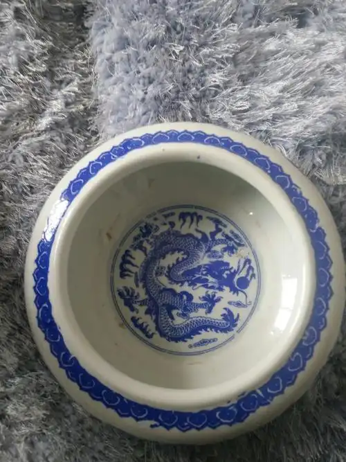 乾隆年制青花笔洗求鉴定?