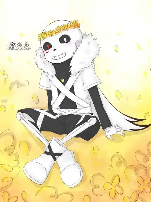 cross sans,不太清楚他的故事,是某个小可爱… - 半次元 - acg爱好者