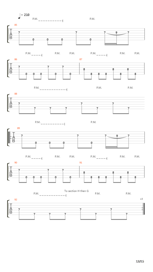 the blinding light吉他谱