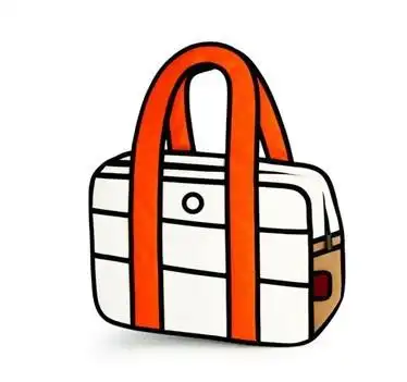 2次元 漫画包 台湾摸鱼包 时尚 二次元包包 jump from paper