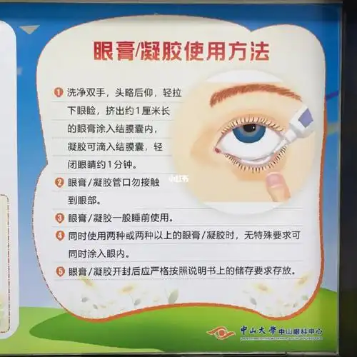一分钟了解怎么使用眼膏凝胶滴眼液