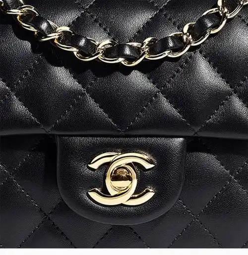 chanel/香奈儿 classic flap系列 女士迷你羊皮经典斜挎包单肩包女包