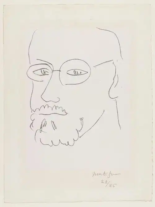 野兽派大师马蒂斯速写欣赏