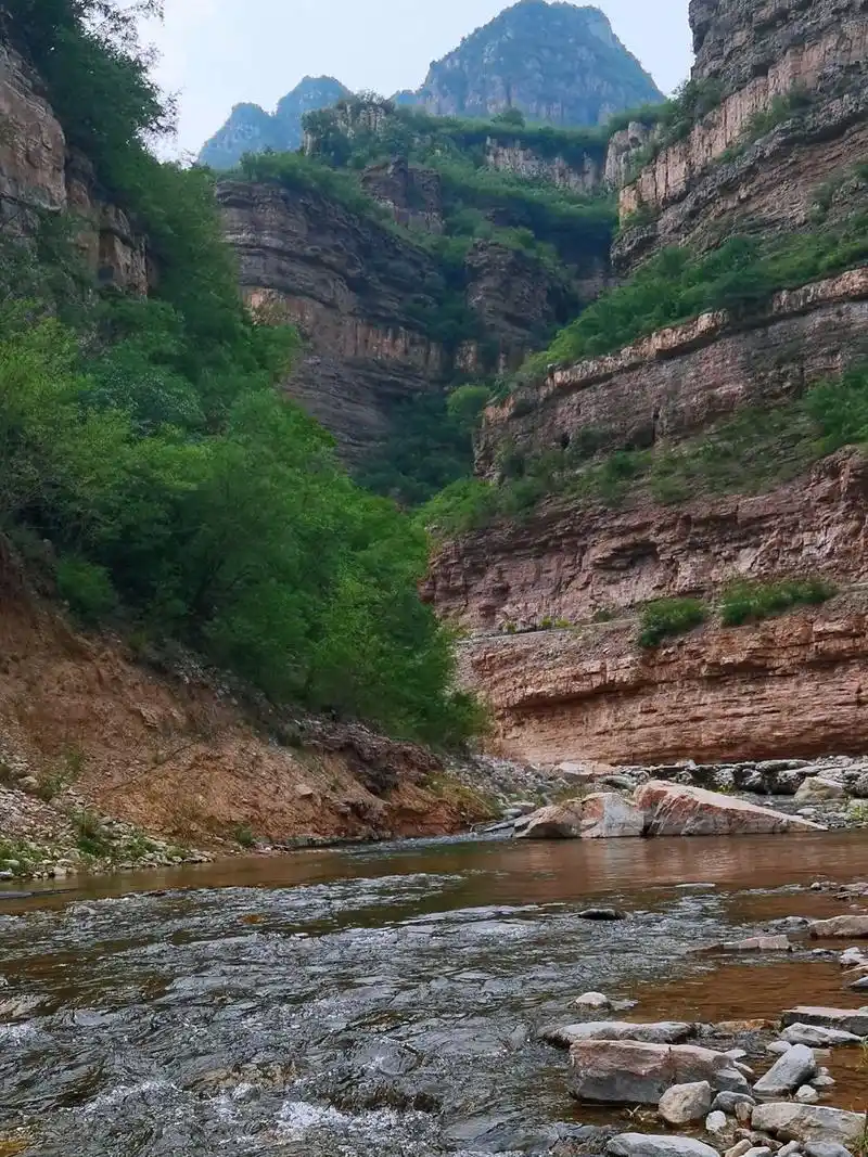 去过平顺 一生平顺 大瀑布真的很美 山里一切都是原生态 有很多古村落