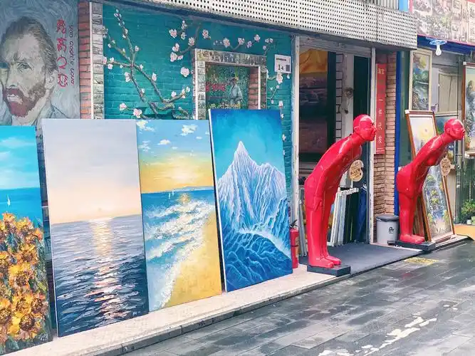 重游大芬油画村