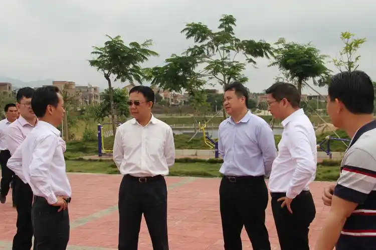 陈少平一行到汕尾垦区调研指导工作