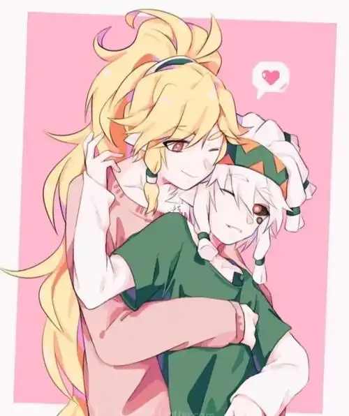 和帕洛斯的图,话说我很想知道第二张他们最后有没有亲到一起#凹凸世界