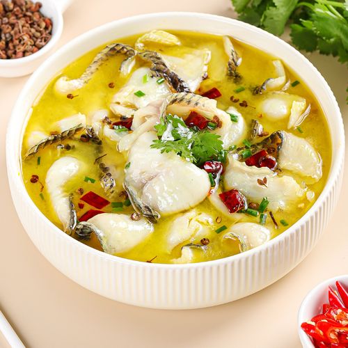 免浆黑鱼片新鲜冷冻金汤酸菜鱼半成品快手菜水煮鱼方便菜饭店商用