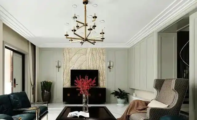 客厅不一定非得吊顶走石膏线也很好看为什么呢怎么做