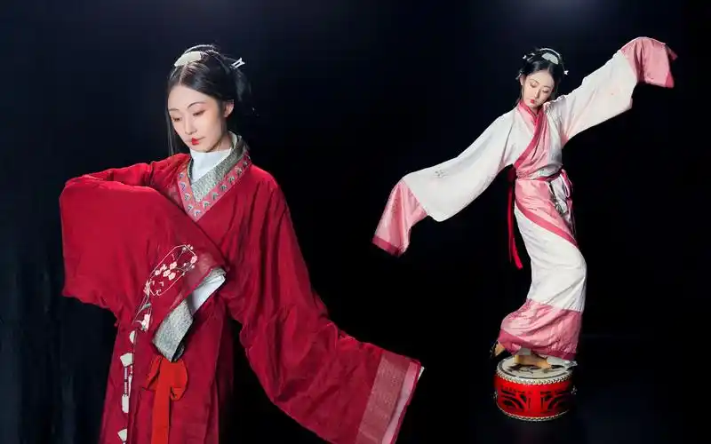 汉代女子脚踏日月星辰而来～她们是宇宙的女儿～曲裾直裾×《相和歌》