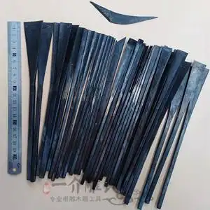 福建木雕根雕纯手工修光刀平刀圆刀三角刀雕刻刀|铁柄清刀佛像用