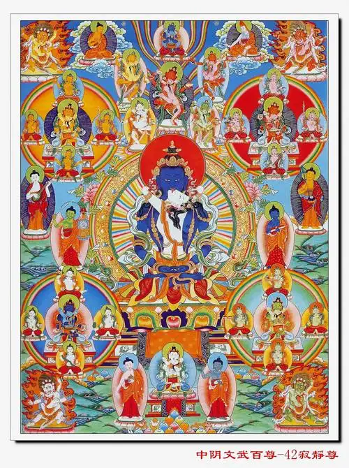 中阴文武百尊(可打印精美图文)