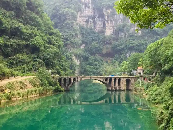 宜昌下牢溪也是山清水秀