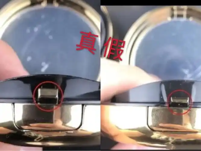 细节对比分享dpc豹纹气垫的真假分辨技巧