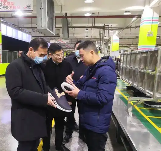 朱洪武来到宁远县乐禾食品科技产业园,中明新材料,华荣鞋业,回龙圩