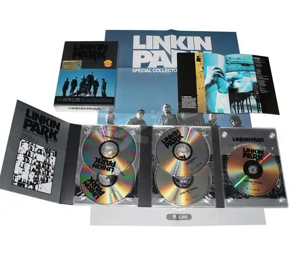 正版林肯公园linkinpark专辑4cd dvd摇滚音乐音乐cd