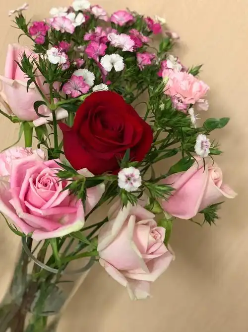 春节后的第一束鲜花