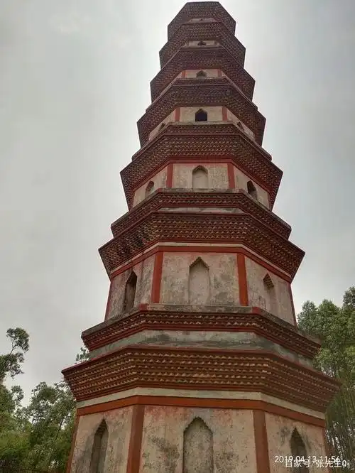 文昌塔近照作者拍摄于2019年