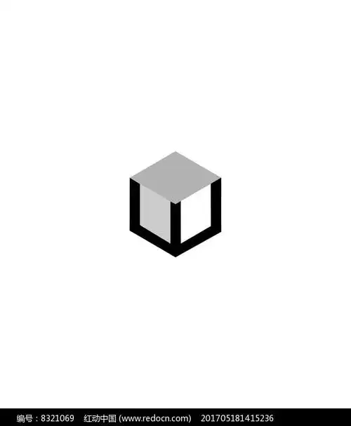立方体w空间简约logo