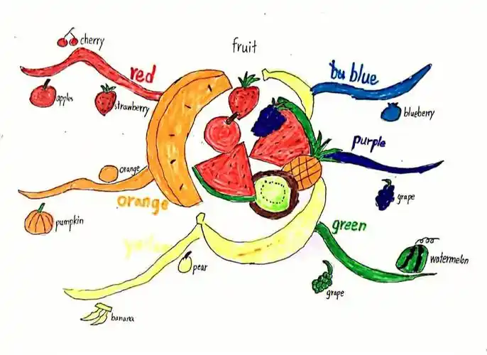 思维导图之水果片mindmapsaboutfruits
