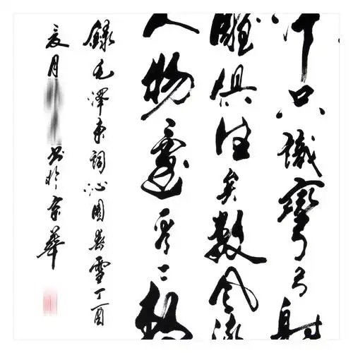 匿名拍卖 《沁园春雪》中国书法艺术家协会会员 2.38米